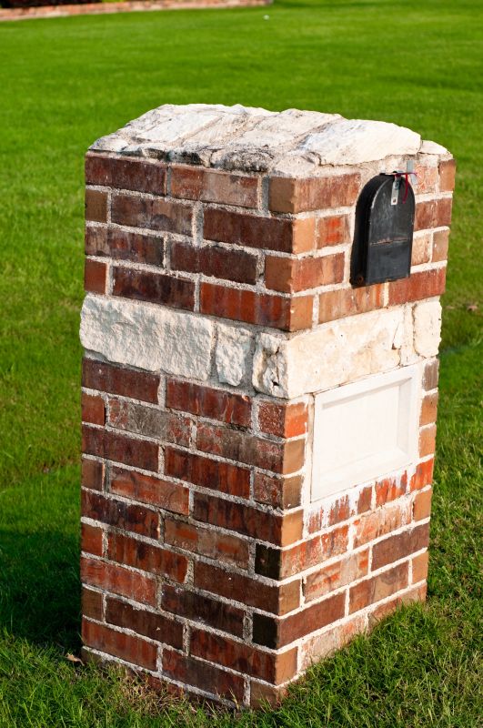 Brick Mailbox Installation Process