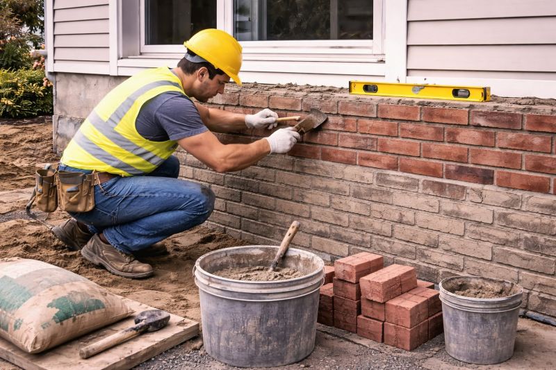 Brickwork Installation in Fairfield County, CT